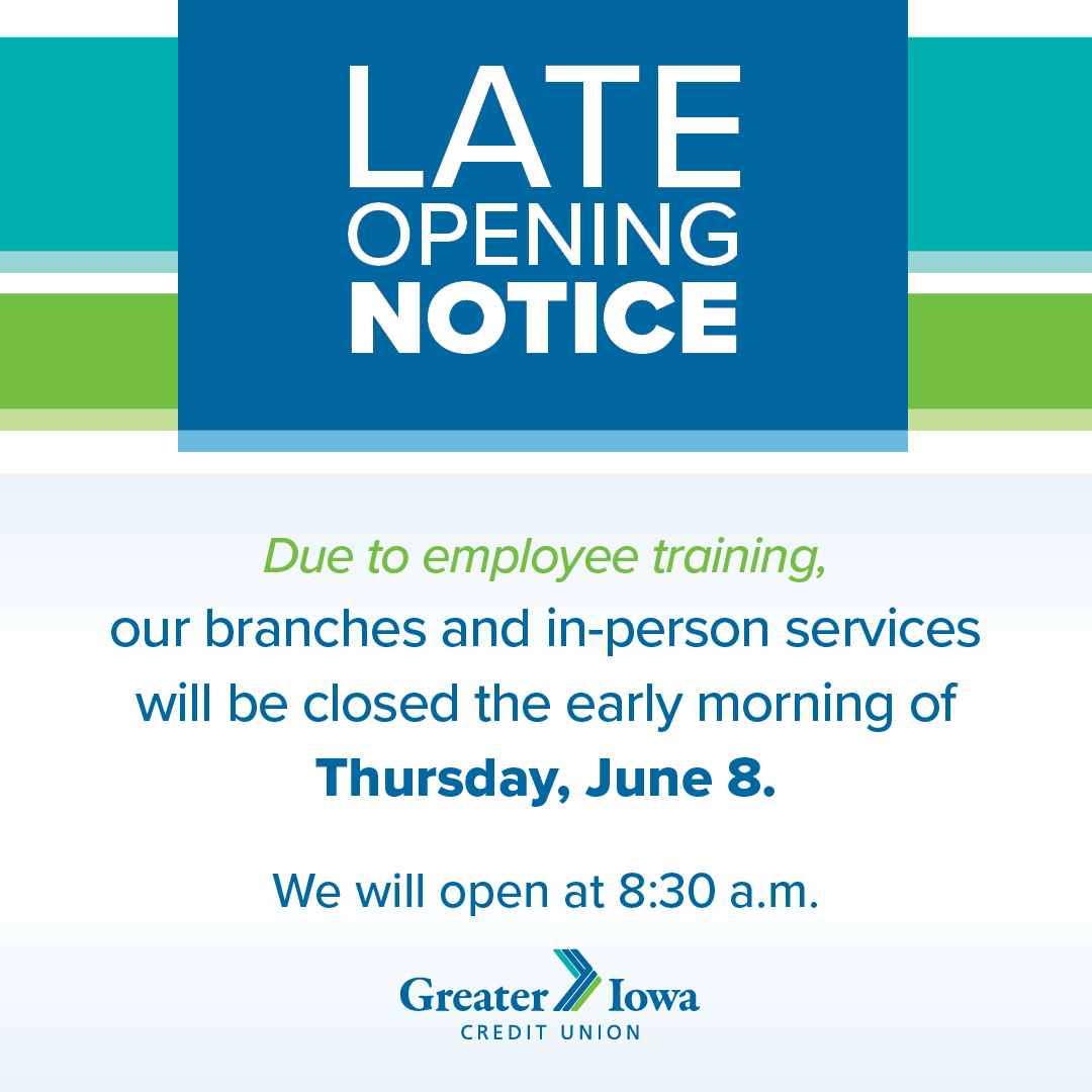 Late Opening Notice