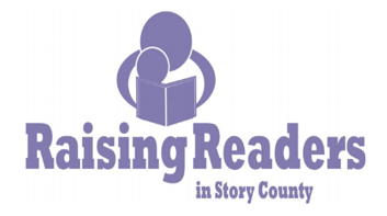 Raising Readers in Story County Logo